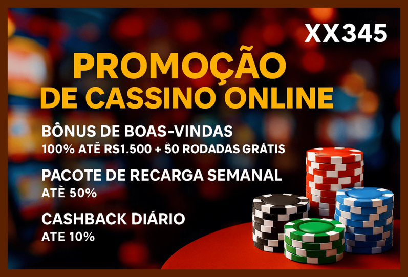 O bônus promocional XX345 é uma ótima maneira de começar sua aventura