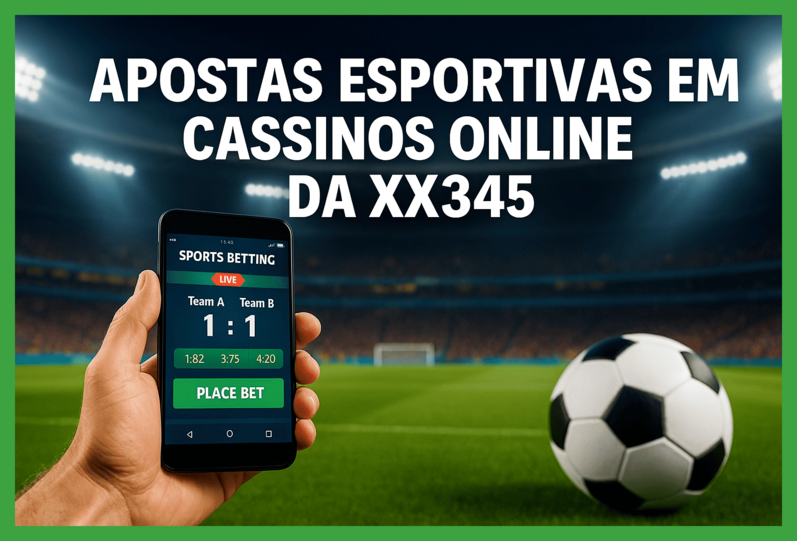 Aposte em apostas esportivas no cassino online XX345