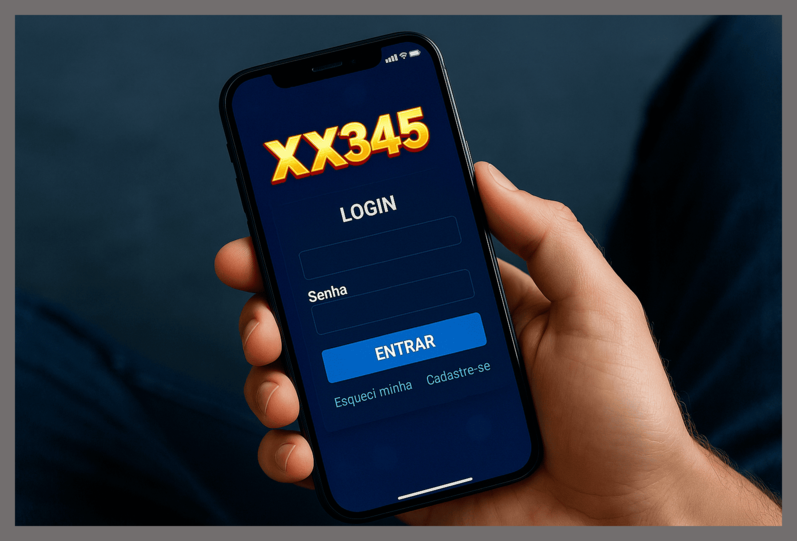 Criar uma nova Conta no plataforma XX345